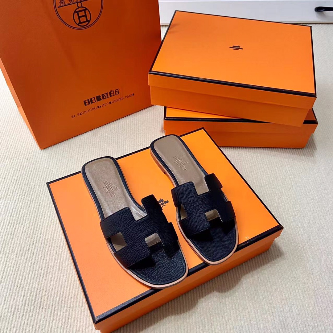 에르메스 올수공 오란 슬리퍼 샌들 앱송 48